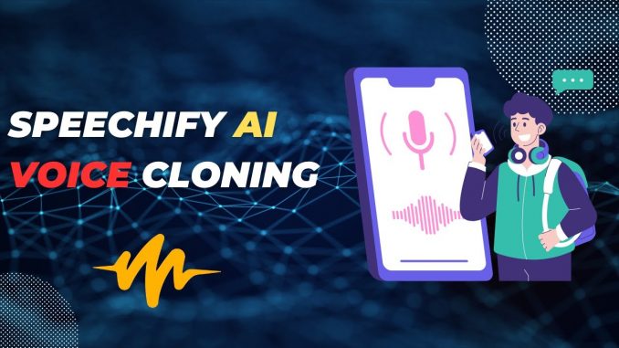 [TUTORIAL] Speechify Ai Voice Cloning Online 🗣📢🔊📣 (GUIDES!)