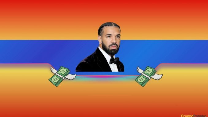 Here is How Much Bitcoin (BTC) Drake Lost Betting on the NBA's Final