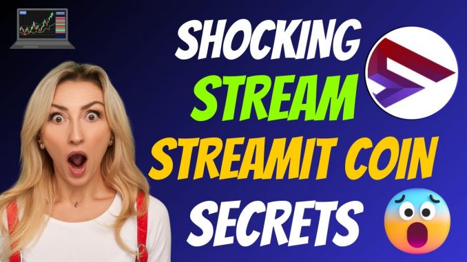 Shocking Streamit Coin Coin STREAM Secrets | Cryptocurrency Crypto Money Facts | CryptoWinner1