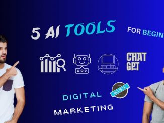 5 AI Tools For Digital Marketing || for Beginners