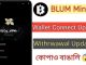 Blum Airdrop Wallet Connect Process || Blum Mining Withrwawal Price update video 2024