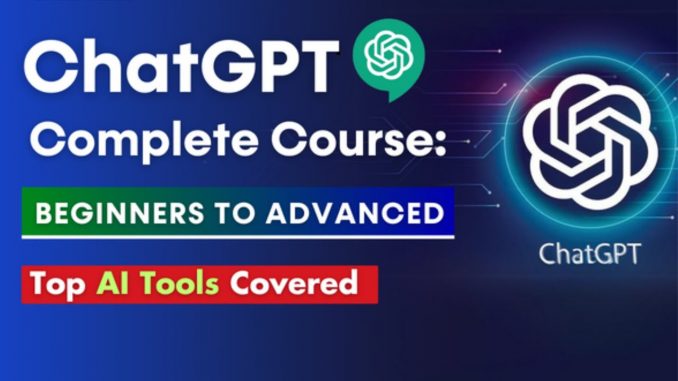 ChatGPT for Beginners: Free Course to Master AI and ChatGPT
