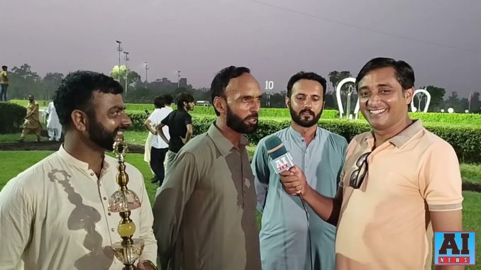 Jockey Dinnar mirwani Win by Dubia Angle || Ai news || Tahir Saleem