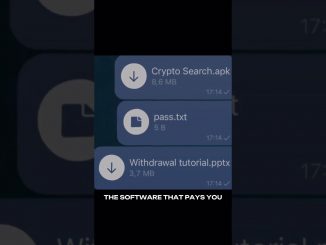 Write APP for guide → #crypto #bitcoin #tutorial