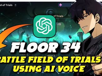 AI-Voiced Gameplay: Level 34 Battlefield of Trials | Solo Leveling: Arise Guide & Tips