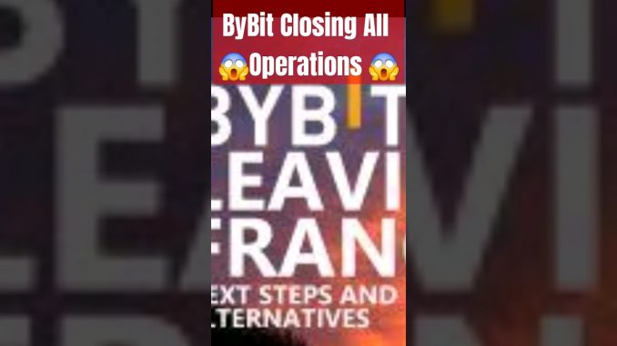 ByBit Closing All Operations | Crypto news hindi | #shorts #ytshorts #trendingshorts