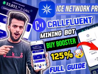 CALLFLUENT MINING BOOSTER | CALLFLUENT MINING STEP BY STEP GUIDE | CALLFLUENT MINING ICE NEW PROJECT