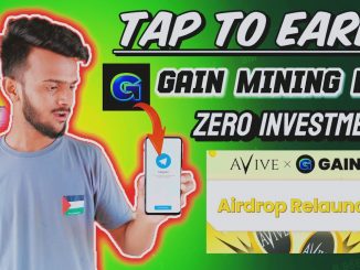 Gain Mining Telegram Full Guide || Gain Mining Real Or Fake || Tap To Earn Money || New Telegram Bot