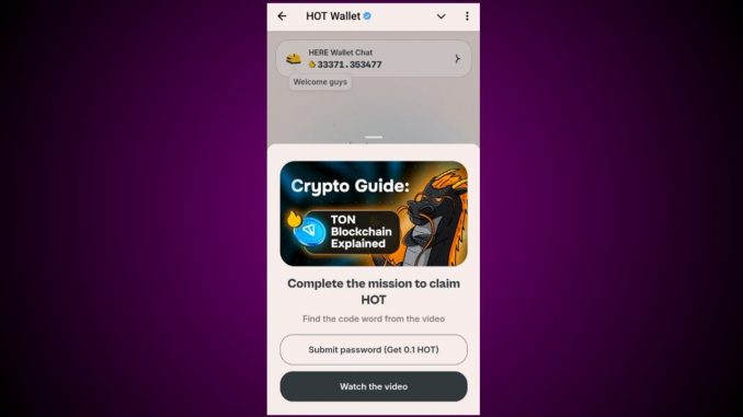 HOT wallet secret phrase | Crypto Guide: What is TON Blockchain and How Can You Use It?#hotwallet