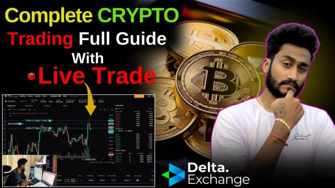 Intraday Crypto Trading | How to do Trade Crypto in Delta Exchange | Live Trading With 2k Capital |