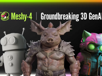 Meshy-4 brings sci-fi level AI to 3D modeling and design
