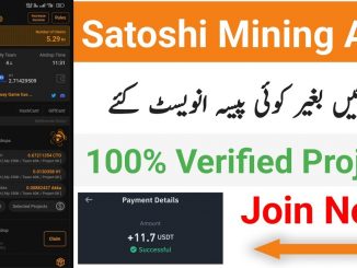 Satoshi Mining App Complete Details Guide | FREE Crypto Mining App Airdrop Tutorial 2024