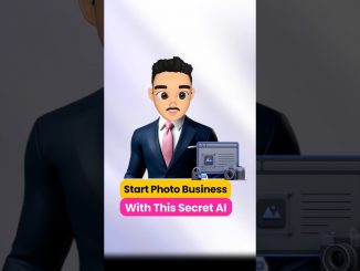 AI To Start Photo Business | Photography for Beginners #Photographer #photoediting #photography