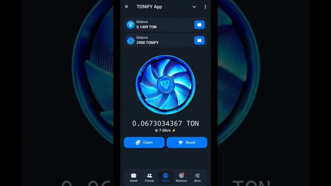 Maximize Your Profits with Tonify: The Ultimate Ton Mining Guide#cryptocommunity #shorts #tonmining