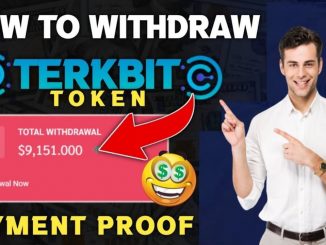Terkbit Token Earning Withdrawal on Binance Exchange - Earn Money online Crypto Mining Payment Proof