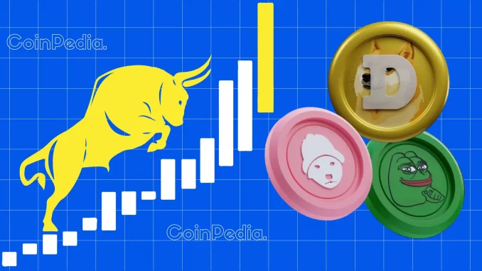 These Memecoins Saw a More Than 40% Increase in Volume yes