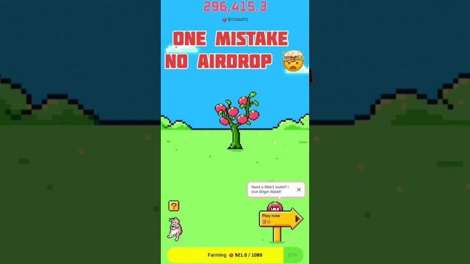 Tomarket airdrop mistake announcement🍅🤯| #cryptocurrencymining #tomarketairdrop #miningairdrop