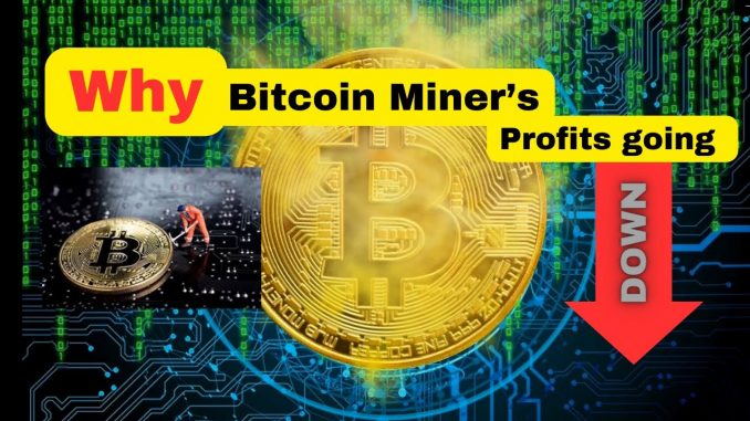 Why Bitcoin Miner's Profit declining? #news #crypto #cryptocurrency #bitcoin
