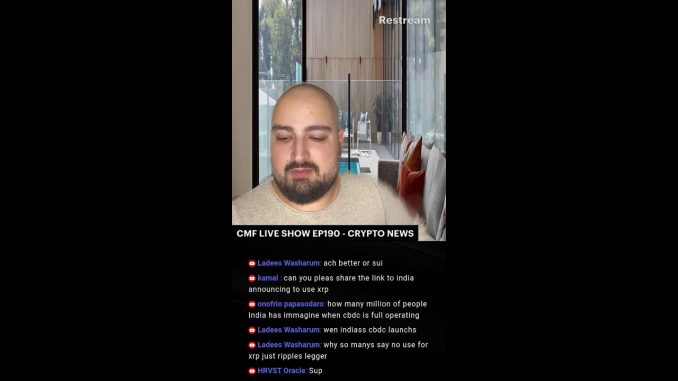 CMF Live Show | EP190 | #Crypto News #XRP #BRICS #BTC, Not Financial Advice, Entertainment Only: