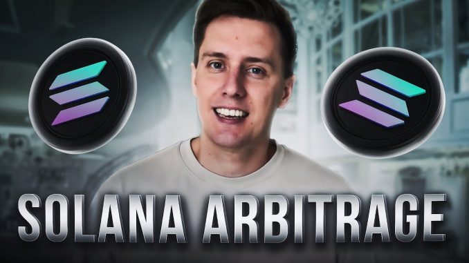 Crypto Arbitrage | Solana Trading | 8.4% Profit | Binance Arbitrage Guide