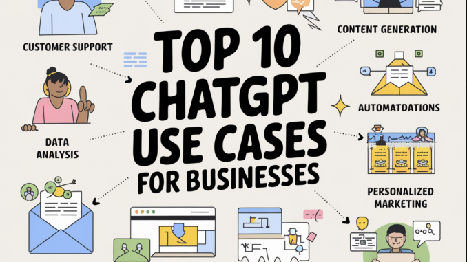 Top 10 ChatGPT Use Cases for Businesses