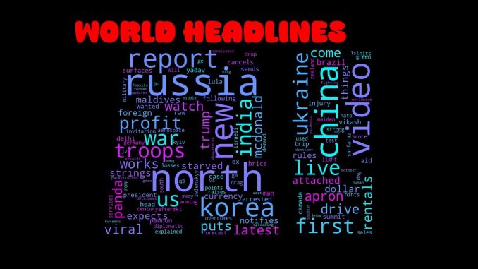 World Top headlines | 2024-10-24 | AI NEWS | #worldnews #topheadlinestoday #todaytopheadlines