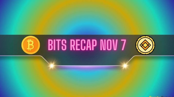 BTC, DOGE Price Explosions, Recent Binance Updates, and More: Bits Recap Nov 7
