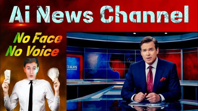How to Create an AI News Channel Before 2025 | Earn $1000 |