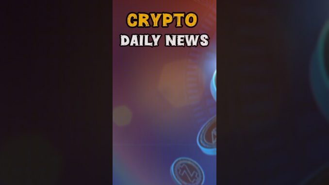 Today Latest Crypto News #cryptonews