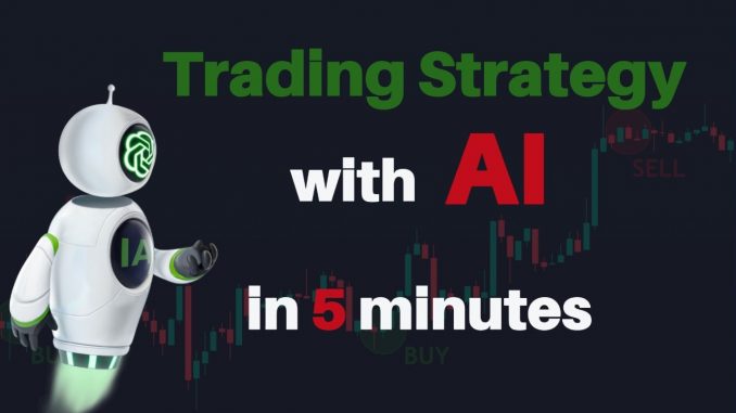 TradingView Automated Trading with AI - full guide to create and improve your strategy