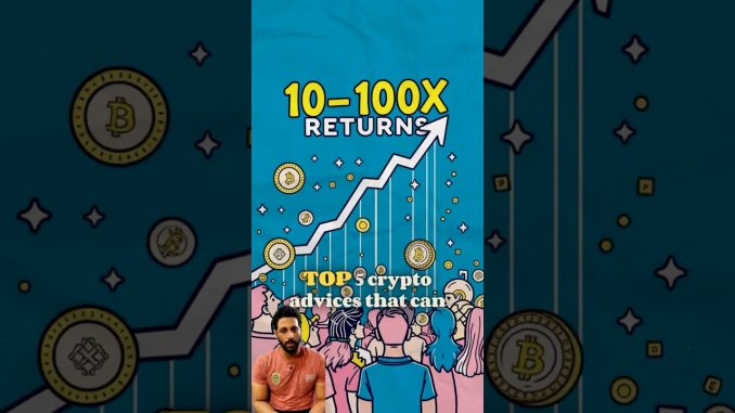 5 Crypto Secrets to 100X Your Investment #investingtips  #cryptobeginners   #cryptosecrets