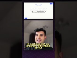 AI Explained In 30 Seconds #ai #beginners #introduction