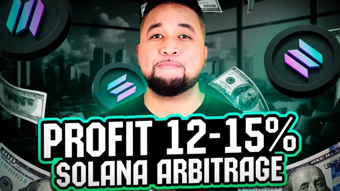 Arbitrage Crypto WITH SOL/USDT Guide [Crypto Strategy]Crypto Arbitrage Method