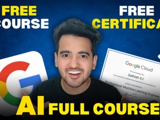 Best Free AI Course for Beginners By Google | Free Google Certificate | Free Online AI Course