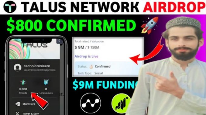 How To Join Talus Airdrop 🔥 || Talus Airdrop Guide || Fee Crypto Airdrop ✅