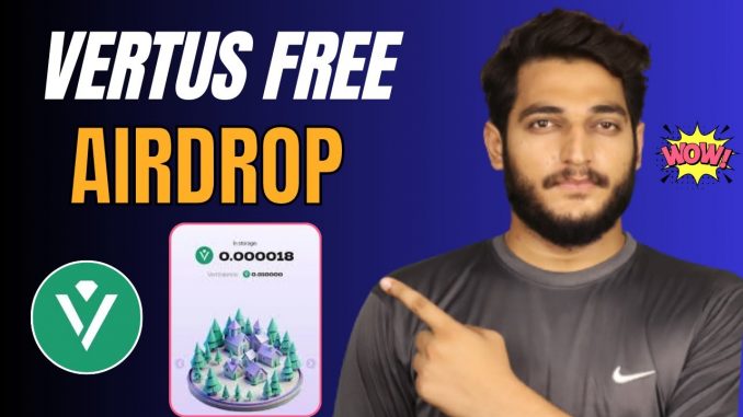 Vertus Telegram Mining Airdrop Full Guide || Free Crypto Airdrops 2025