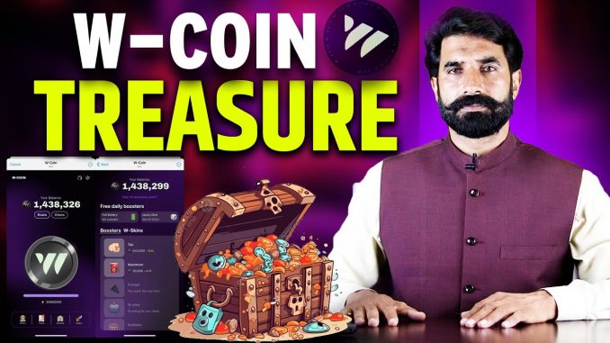 WCOIN Treasure | Wcoin Update | Wcoin Airdrop | New Mining Bot | Crypto Mining bot | News |albarizon