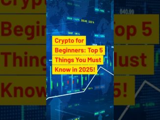 Crypto For Beginners: Top 5 Things You Must Know In 2025! #crypto #begginers #2025 #altcoins #shorts
