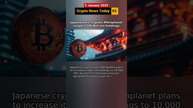Crypto News Today #2 [5 January 2025] #Bitcoin #Bitcoin #FLOKI #Dash #Bitcoin