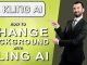 How To Change The Background With AI.(Guide in Description)#aivideo #aitools #klingai (2025)