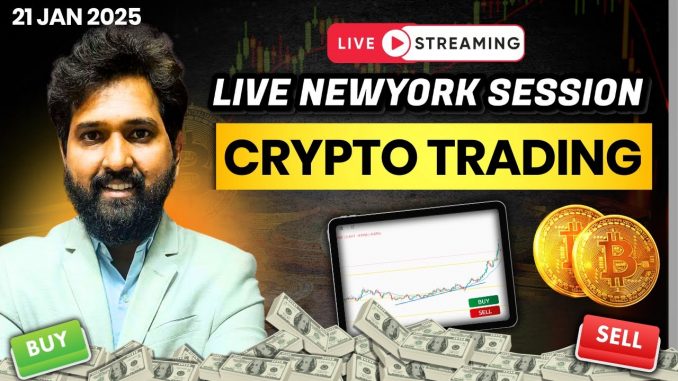 Live Crypto Trading | Bitcoin Trading Live | Delta Exchange India 21 Jan 2025 #bitcoin #crypto