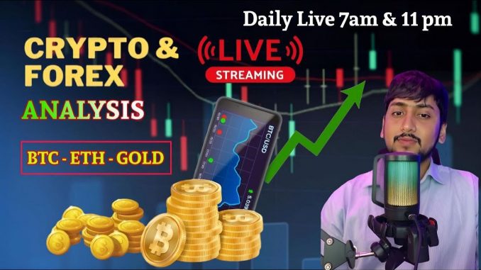 07 Fab Evening🔴Live Bitcoin Scalping  & Gold  Analysis🔥#beginners#Scalping // Thetradingdesk