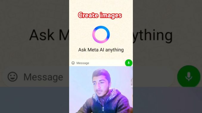 Ask meta AI anything | create images using AI | #tutorial video for beginners | daily_with_ilyas