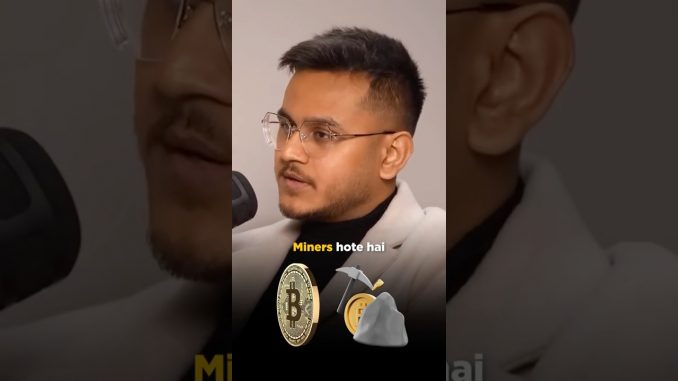 Bitcoin mining ⛏️💸#shortsfeed
