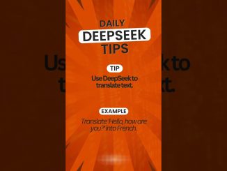 Daily Deepseek AI Tips for Beginners Part 8