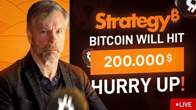 Michael Saylor: Strategy's Bitcoin MOVE - Is Bull Run CONFIRMED?! BTC Price Prediction