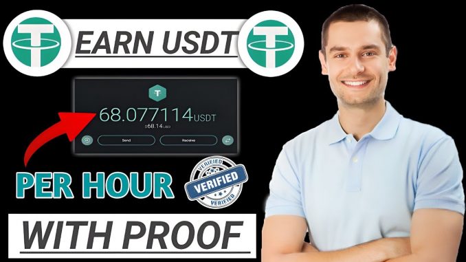 USDT mining app || free usdt mining ⛏️ 💸🔥 || free crypto mining app || Usdt mining miner simulation