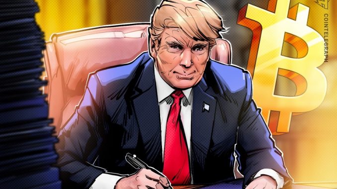 Democrat lawmaker urges Treasury to cease Trump’s Bitcoin reserve plans