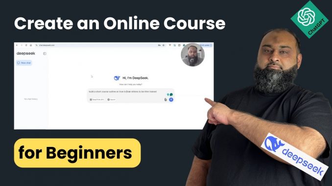 How to Create a Online Course for Beginners (with AI)