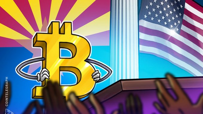 Arizona crypto reserve bill passes House committee, heads to third Arizona crypto reserve bill passes House committee, heads to third reading